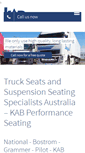 Mobile Screenshot of kabseats.com.au